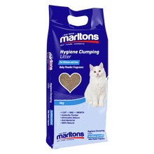 Marltons Hygiene Clumping Litter Baby Powder Fragrance (4 x 4kg)