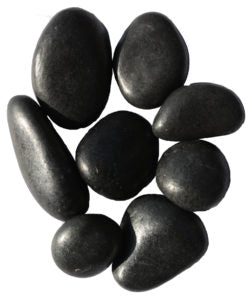 Culterra - Black Pebbles (17kg) (Small/Medium/Large)