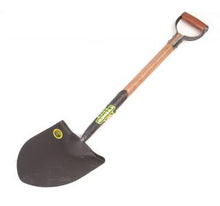 Lasher Shovel – Round Nose Solid Socket (Wood Shaft, Metal Hilt R2)