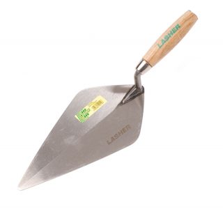 Lasher Trowel – Brick (Wooden Handle, 280mm)