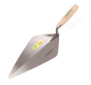 Lasher Trowel – Brick (Wooden Handle, 300mm)