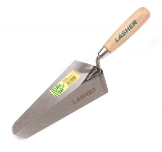 Lasher Trowel – Gauging (Wooden Handle, 200mm)