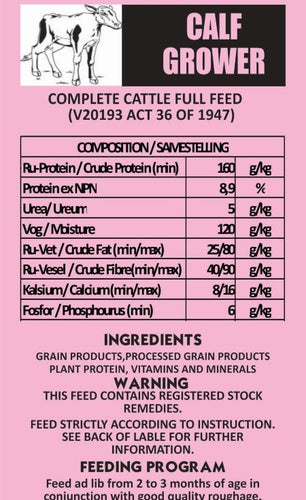 Calf Grower Meal 40kg