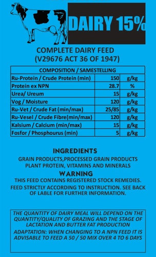 Dairy 15  Meal 40kg