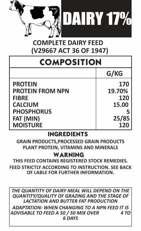 Dairy 17 Meal 40kg