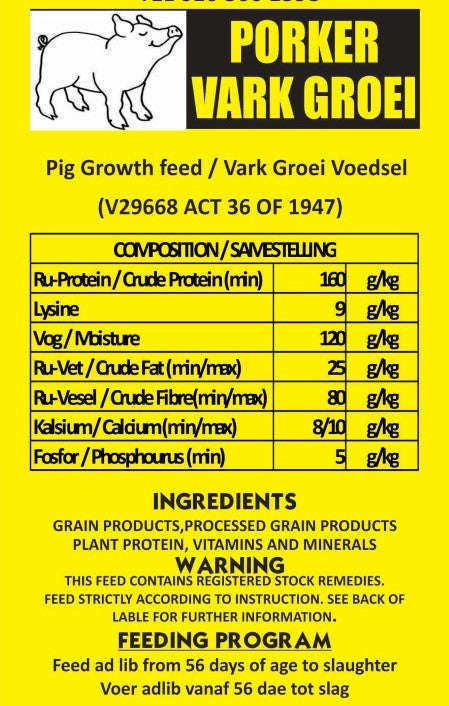 Porker Elite 40kg Meal