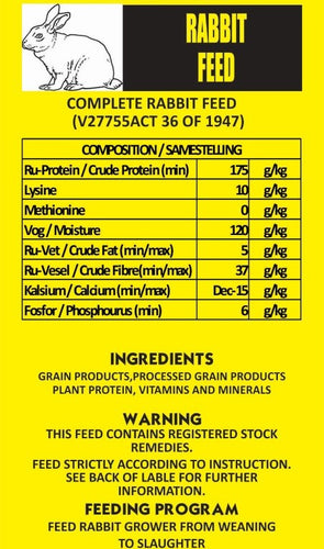 Rabbit Feed Pellets (Prices from)