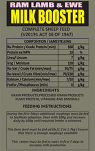 Ram Lamb & Ewe Milk Booster Pellets 40kg