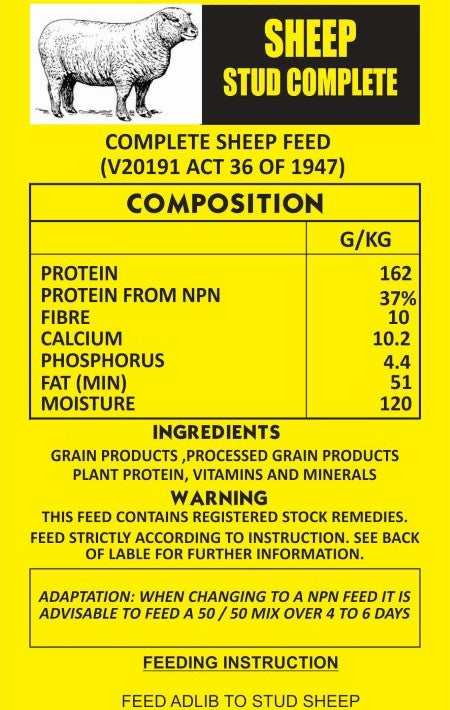 Sheep Stud Lucern with Diatoms Meal 40kg