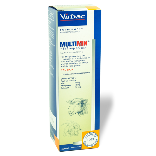 Virbac Multimin® + Se Sheep and Angora Goats 500ml
