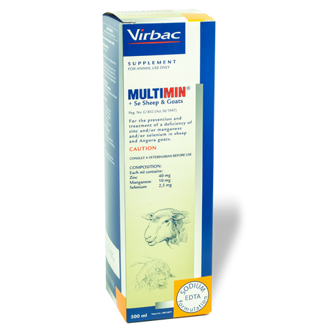 Virbac Multimin® + Se Sheep and Angora Goats 500ml
