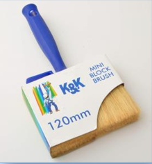Paint Brush Mini Block 120mm x 30mm