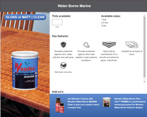 Woodoc Waterborne  Marine (Prices From)