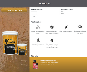 Woodoc 45 (Prices from)