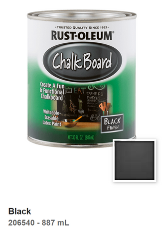 Rust-Oleum® Chalkboard Black