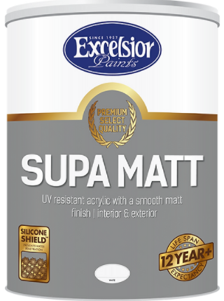 Excelsior Premium Supa Matt Acrylic (Prices from)