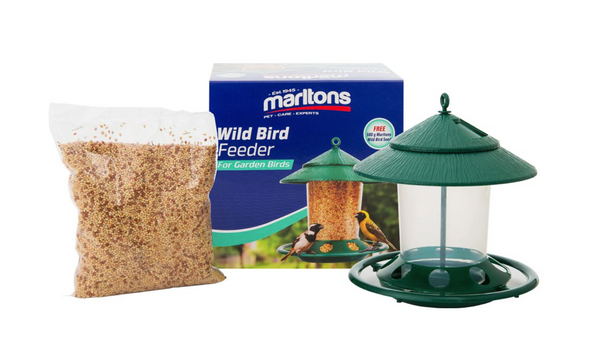 Marltons Wild Bird Feeder In Box + Free for 6