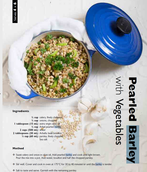 Pearled Barley. (Prices From)