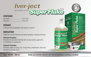 Antrovet Iver-Ject Super Fluke 500ml