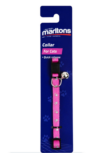 Marltons 8cm Cat Collar/Bell Quick Release Clasp