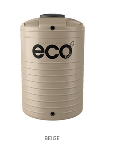 Eco Water Tank 1500lt (Vertical) (Colours)