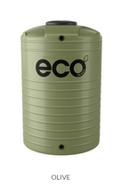 Eco Water Tank 1500lt (Vertical) (Colours)