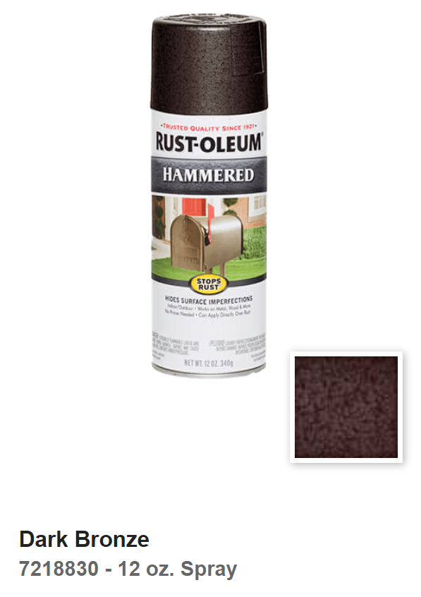 Rust-Oleum® Hammered Spray Paint – For the Farmer