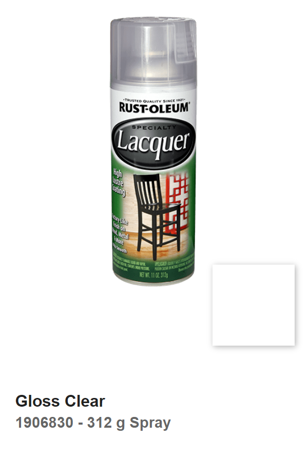 Rust-Oleum® Lacquer Spray (Prices From)