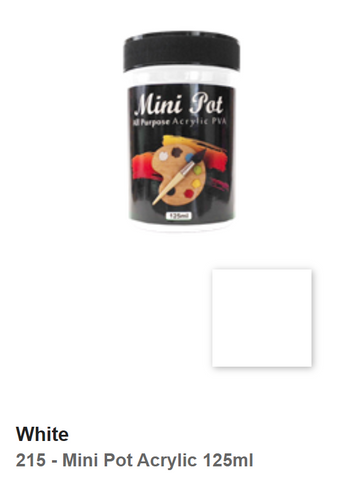 SPRAYMATE MiniPot Acrylic 125ml (Colours)