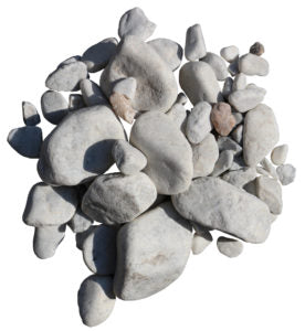 Culterra - White Tumbled Pebbles Large (18kg)