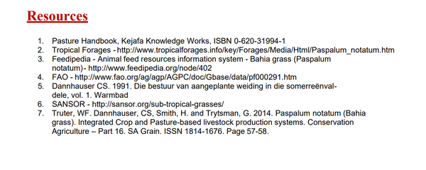 Paspalum Notatum/Bahia Grass (Coated) 20kg