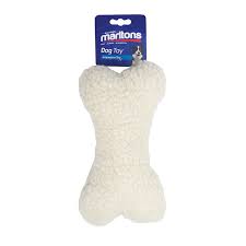Marltons Sheepskin Plush Bone