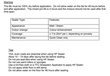 TFC HP Sealer (Prices from)