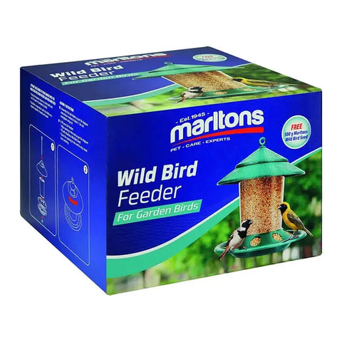 Marltons Wild Bird Feeder In Box + Free for 6