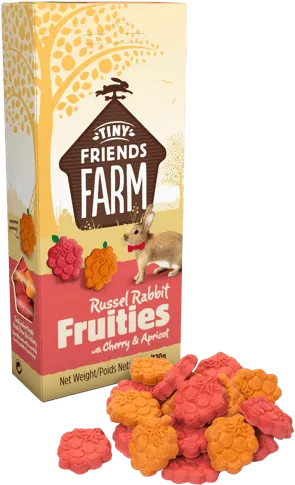 Russel Rabbit Fruities 120g (8 Packets)