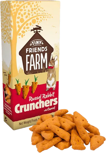 Russel Rabbit Crunchers 120g (8 packets)