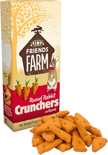 Russel Rabbit Crunchers 120g (8 packets)